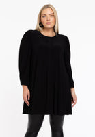 Tunic Wide Bottom Puff Sleeve DOLCE - black - #1