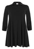 Tunic Swing collar DOLCE - black  - #4