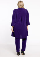 Tunic Swing collar DOLCE - purple - #3