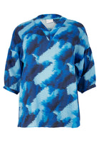 Tunic V-neck SKY - blue - #4