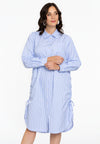 Blouse dress RIGA - light blue