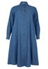 Blouse dress CHAMBRAY - blue - #4