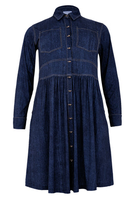 Dress pockets DENIM DOLCE - blue - #4