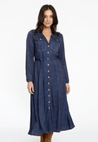 Dress long DENIM DOLCE - blue - #1