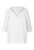 Tunic strass LINEN - white 