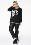 Sweater YES - black - #2