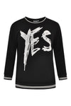 Sweater YES - black - #4