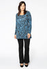 Tunic TIGER flare - blue - #2