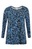 Tunic TIGER flare - blue - #4