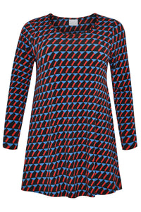 Tunic GRAPHIC wide bottom - multi - #4