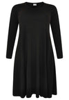 Dress seams ORGANIC COTTON - black - #4