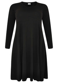Dress seams ORGANIC COTTON - black - #4