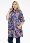Blouse BALI - blue