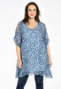 Tunic square PLUMETI - blue