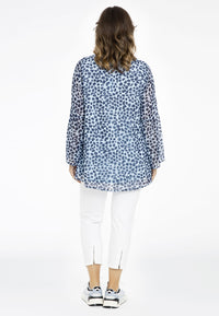 Tunic embroidered PLUMETI - blue - #3