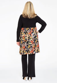 Cardigan with bow GRAPHIC - black - #3
