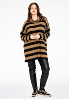 Pullover turtle neck STRIPE - black  - #2