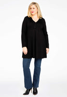 Tunic wide bottom COTTON - black - #2