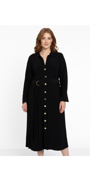 Yoek | Robe avec boutons longs DOLCE