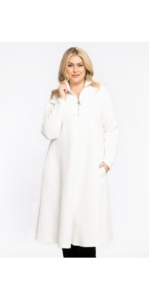 Yoek | Robe avec fermeture éclair COZY