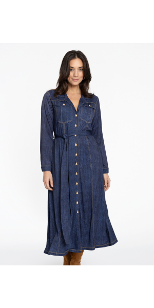 Yoek | Robe longue DENIM DOLCE