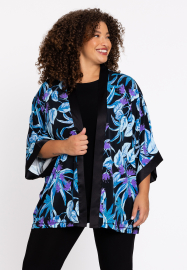 Kimono short DIANA - blue